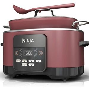 Ninja Foodi Pro 8.5qt Burgundy Multi-Cooker with Digital Display- NIB!!